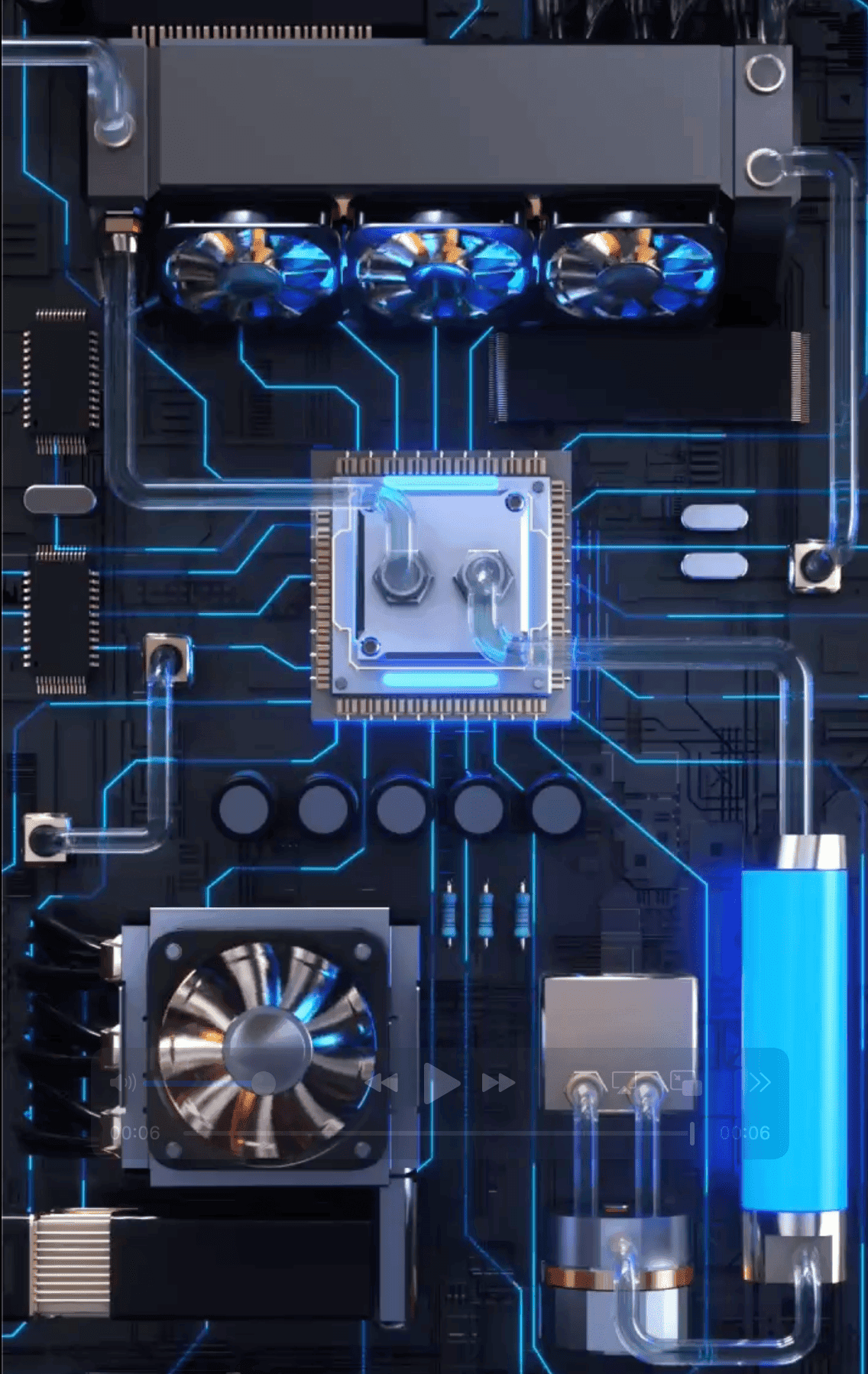 Cube background